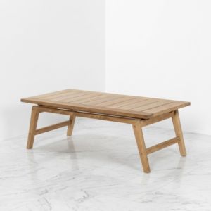 Mesas de Madera de Teca para Exterior, Rectangulares, con Listones, Bajas, para Café, Embalaje Plano, Carga en Contenedor, Exportación a Granel, Venta Directa de Fábrica - Product Image 2