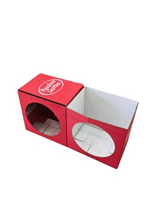 Premium Quality Sustainable <b>Recycled</b> Materials Folding Carton Custom Design Flexo Printing Glossy Lamination Portable Vegetable - Product Image 6