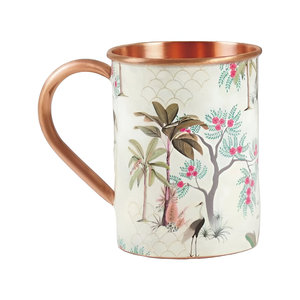 Nuevas tazas de cerveza de agua de cobre con diseño Floral para uso doméstico, usos para fiestas y bodas y regalos de cumpleaños - Product Image 6