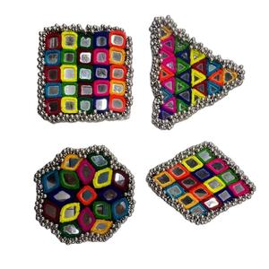 Nuevos diseños, parche bordado con purpurina, diseño ostentoso, parche bordado con purpurina para ropa - Product Image 1