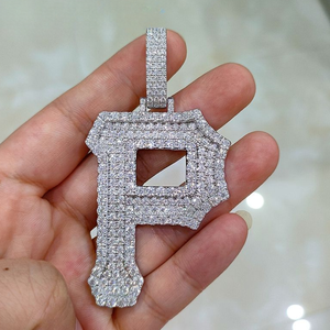 Joyería Clásica de Compromiso, Colgante de Moissanita con Corte Brillante Certificado, Plata de Ley 925, Unisex, Colgantes con Dijes de Garra para Mujer - Product Image 5