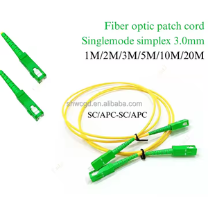 Nhà Máy 3.0 <span class=keywords><strong>Pigtail</strong></span> 9/125 <span class=keywords><strong>SM</strong></span> Simplex <span class=keywords><strong>Duplex</strong></span> <span class=keywords><strong>SC</strong></span>/APC Jumper Cáp PVC/LSZH sợi quang vá dây cho FTTH cho 1/2/3/5M POE 4GWiFi - Product Image 5