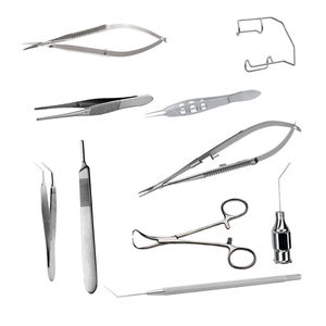 Kit d'instruments chirurgicaux oculaires professionnels, équipement médical ophtalmique réutilisable, directement de l'usine - Product Image 3