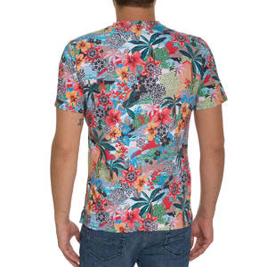 Camiseta de Manga Corta para Hombre, 100% Algodón, con Logotipo Personalizado, Nuevo Diseño, Tejido de Punto, Impresión Serigráfica, Corte Holgado, Transpirable y de Secado Rápido - Product Image 2