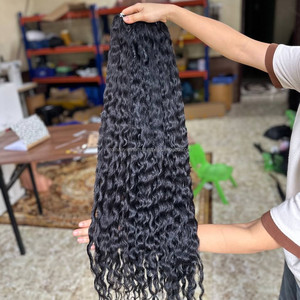 Extensions de cheveux naturels vietnamiens de haute qualité, ondulés, avec closure en dentelle, perruques en cheveux humains, lace front - Product Image 2