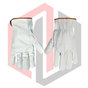 Gants de conduite en cuir de chèvre, couleur personnalisée, logo, antidérapants, doux, lisses, antistatiques, résistants aux déchirures, respirants, gants de sécurité - Product Image 5