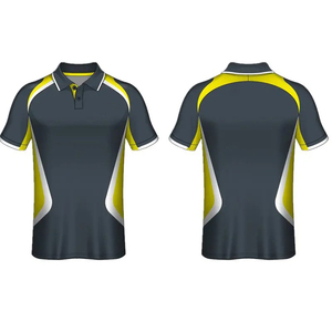 Polo de Punto Sólido de Alta Calidad al por Mayor, Moda de Verano, Sin Costuras, Secado Rápido, Transpirable, Marca Deportiva - Product Image 5