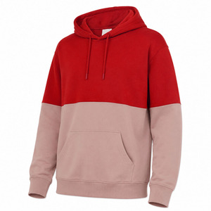 เสื้อฮู้ดดี้ผู้ชายทรงปกติ ผ้าเนื้อหนัก สีพื้น ลำลอง มีกระเป๋าหน้า ผลิตจากผ้าโพลีเอสเตอร์/คอตตอน ทอแบบเฟรนช์เทอร์รี่ น้ำหนัก 230 กรัม แบบเรียบ - Product Image 4
