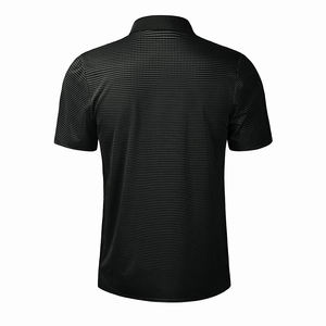 Camisetas polo de rugby personalizadas para hombre con múltiples rayas, camisetas deportivas de golf para mujer, camisetas cortas tipo polo. - Product Image 2