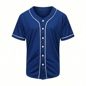 Quick Dry Full Button Mens Womens <b>Baseball</b> Shirts Jerseys Set <b>Baseball</b> Sublimation - Product Image 6