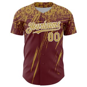 Maillot de baseball personnalisé antibactérien, impression sérigraphique, manches courtes, 100% coton biologique, col en V, nom de l'équipe et logo sur le devant - Product Image 4