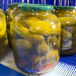 Crunchy 6-9 Grade <b>Pickled</b> Gherkins – Premium Cornichons for Retail and Food Service - Product Image 1