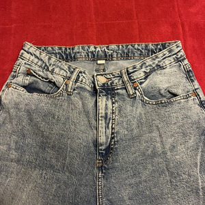 Jean baggy pour femme OEM, coupe ample et oversize, taille haute, en denim, style décontracté et streetwear, fournisseur en gros - Product Image 5