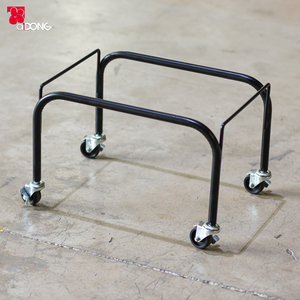 Expositor Móvil Metálico para Ropa con Ruedas Bloqueables, Soporte Independiente para Supermercado, Fábrica OEM Vietnamita ADONG A111 - Product Image 5