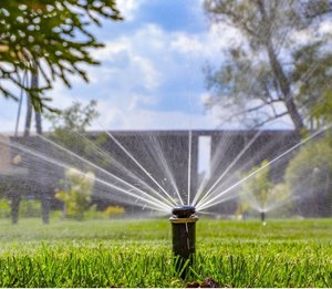 High Pressure ABS Pop-Up Garden Lawn <b>Sprinkler</b> 360 Degree Rotating Quick Connect Durable Plastic for Watering - Product Image 4
