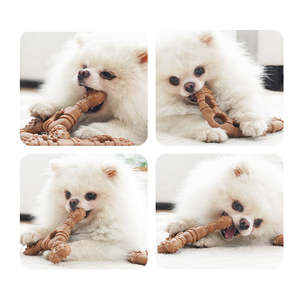 Juguete de Hueso para Masticar Educativo para Perros, Duradero, Ecológico, No Tóxico, Resistente a Mordidas, Hueso Molar para la Salud Dental - Product Image 3