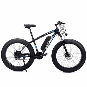 Bicicleta Eléctrica de Montaña con Llantas Gruesas de 26 Pulgadas, Batería de Litio de 48V 8AH, para Nieve y Playa, Todoterreno, Directo de Fábrica - Product Image 6