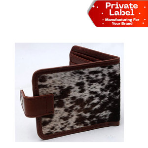Cartera de Cuero Genuino 100% para Hombre con Logotipo Personalizado al por Mayor, Piel de Vacuno Premium, Bifold, Venta al por Mayor, Directo de Fábrica OEM, Cuero Genuino de Primera Calidad - Product Image 1