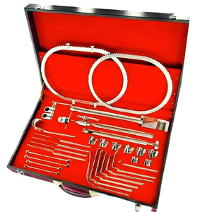 Azicon's Bookwalter Retractor System Stainless Steel Table <b>Post</b> Ring Oval Frame Abdominal Surgical Retractor Instruments Kit - Product Image 1