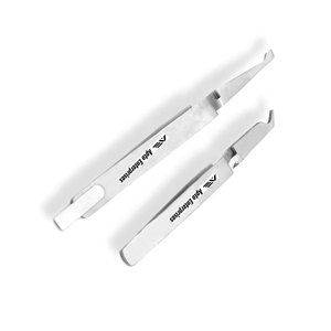 Juego de 2 Pinzas Profesionales de Acero Inoxidable para Remover y Colocar Brackets de Ortodoncia - Product Image 4