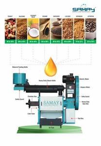 Planta comercial de extracción de aceite de cacahuete de 3 toneladas, máquina semiautomática de 40 HP para la producción a granel de aceite de cacahuete. - Product Image 5