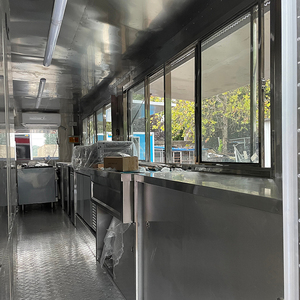 New Preferential Price Fiberglass Food Trailer Mobile Food Truck with CE DOT Stainless Steel Frame Snack <b>BBQ</b> Fast Food - Product Image 5