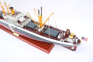 Maqueta de Barco de Madera de la Línea Liberty - Artesanía Náutica Estilo Europeo Antiguo, Regalo Empresarial Personalizado con Detalles Pintados - Product Image 5