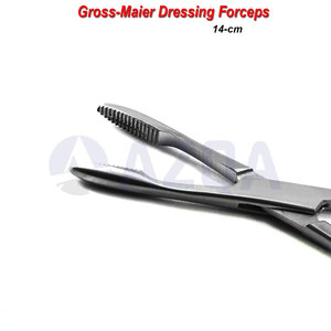 Pinzas Quirúrgicas de Acero Inoxidable Maier Gross para Apósitos, Calidad Premium, Agarre Preciso, para Sujetar Algodón - Product Image 4