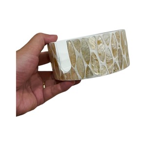 Elegant Shell Inlay <b>Drink</b> <b>Coasters</b> for Home Decor - Product Image 2