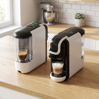Mesin Kopi Espresso Multi Kapsul Elektrik Sudex CM-20 19 Bar 7 in 1 Otomatis untuk Sistem Penyeduhan Rumah & Hotel