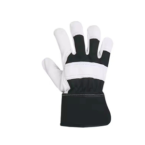 Guantes de Seguridad Industriales de Cuero, OEM ODM, Guantes de Protección con Palma Reforzada, Fabricante, Suministro de Fábrica - Product Image 3