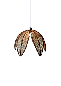 Trending Style Bamboo Rattan <b>Ceiling</b> Lamp Handmade Wicker Pendant <b>Light</b> for Restaurant Resort Decoration - Product Image 5