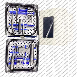 Équipement chirurgical de neurochirurgie, tubes d'aspiration manuels en acier inoxydable, certifiés CE, ensemble d'instruments de neurochirurgie - Product Image 4