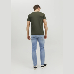 Camisetas de Alta Calidad 100% Algodón para Hombre, Corte Ajustado, Cuello Redondo, Diseño Personalizado, Peso de la Tela 240 Gramos, Color Sólido - Product Image 2