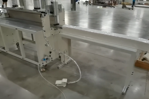 เครื่องบรรจุภัณฑ์ผ้าเช็ดมือแบบพับ N & V กึ่งอัตโนมัติ ได้รับการรับรองมาตรฐาน CE - Product Image 4