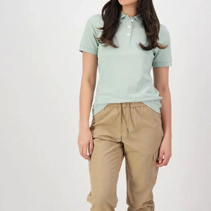 Camisas Polo para Mujer al por Mayor, OEM, Logotipo Bordado Personalizado, Camisas Polo de Golf de Algodón Premium para Ropa Deportiva y Casual - Product Image 4