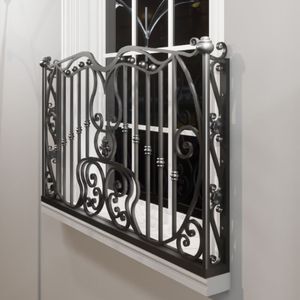 Decorative Wrought Iron & Stainless Steel Villa Balcony Railing Modern Durable and Secure Balcony Design Solutions - Product Image 3