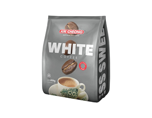 AIK Cheong กาแฟขาว3in1 456กรัม, กาแฟสำเร็จรูป arabica Robusta ขนาด38กรัม x 12แท่งมาเลเซียอายุการเก็บรักษา24เดือน - Product Image 1