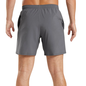 Pantalones Cortos Deportivos para Hombre, Ajustados, de 7 Pulgadas, Ligeros, para Entrenamiento, Running y Fitness, Color Gris - Product Image 2