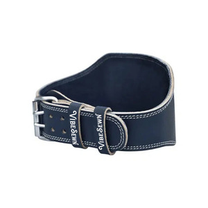 Cinturón de levantamiento de pesas Vibe SewnUniversal, ajustable, para entrenamiento de fuerza, cinturón ajustable para entrenamiento de potencia, para uso en el gimnasio. - Product Image 3