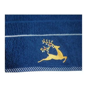 Toalla de cocina de secado rápido con certificado GOTS de algodón orgánico 100% resistente con bordado de constelación de estrella de galaxia personalizada multiusos - Product Image 3