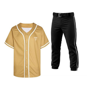 Tenue de baseball au design unique, tenue de baseball de qualité supérieure, tenue de baseball respirante à manches longues, ensembles de tenues de baseball - Product Image 1
