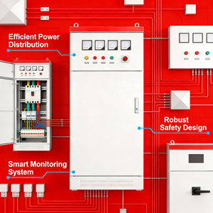 Tableau de transfert automatique basse tension pour montage en rack, boîtier de distribution IP54 250A - Product Image 5