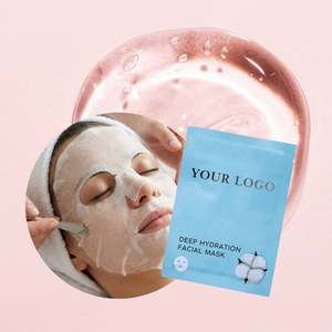 Hydrating And Soothing Facial Sheet Mask For Sensitive Skin Aloe Vera Moisture Repair <b>Post</b>-Sun Hydration Care Beauty Mask - Product Image 1