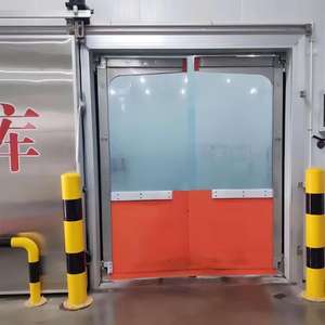 Usine Personnaliser Cuisine Restaurant Isolé PVC Porte Anti-Collision Impact Swing Traffic Door - Product Image 4