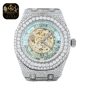 Montre mécanique automatique haut de gamme pour homme, montre-bracelet de luxe squelette en acier inoxydable étanche pour affaires, montre-bracelet personnalisée - Product Image 5