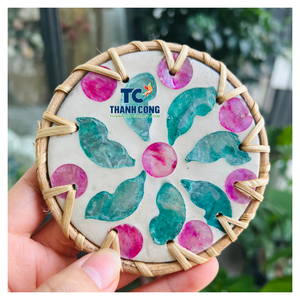 Vajilla de lujo directamente del fabricante, posavasos de ratán, elegancia artesanal con posavasos de ratán para compradores mayoristas de primera calidad. - Product Image 1