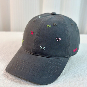 Custom Fashion Embroidery Logo Cotton/Polyester Casual Plaid Baseball <b>Cap</b> for Men <b>Women</b> Accepts Custom Logo Outdoor Mesh Fabric - Product Image 6