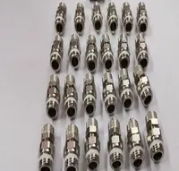 Composant micro-tourné CNC en laiton de précision, usinage, perçage, boîtier de capteur, applications automobiles, médicales, électroniques