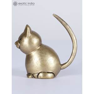 ตุ๊กตาแมวน่ารักขนาดเล็กทำมือ2นิ้วสำหรับตกแต่งโต๊ะของขวัญและของตกแต่งบ้านผลิตในอินเดีย - Product Image 4